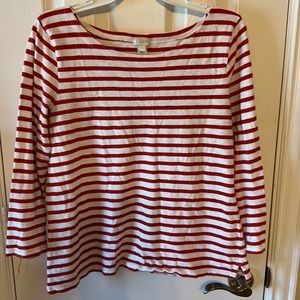 J. Crew 3/4 sleeve shirt